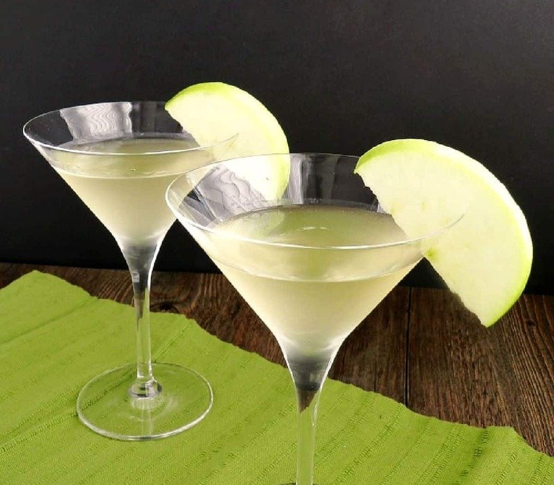 Apple Juice Cocktail Martini