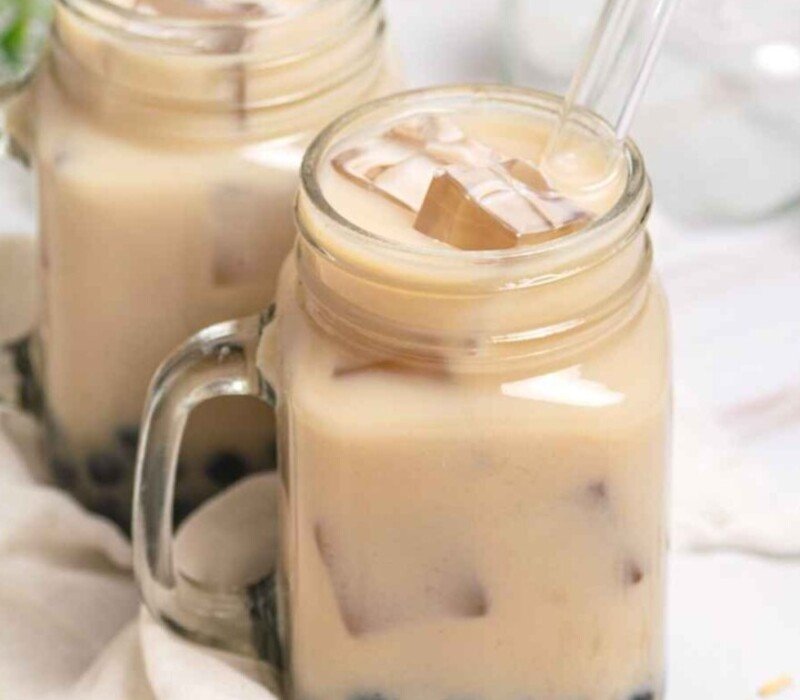 Almond Milk Tea: Dairy-Free Bubble Tea