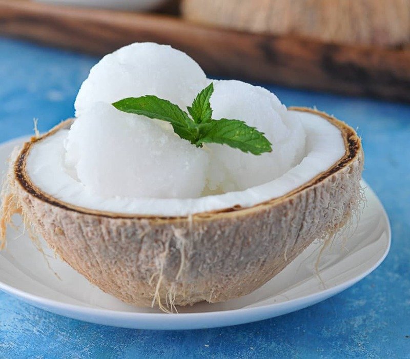 How Would You Serve Thai Coconut Ice Cream in Shell?