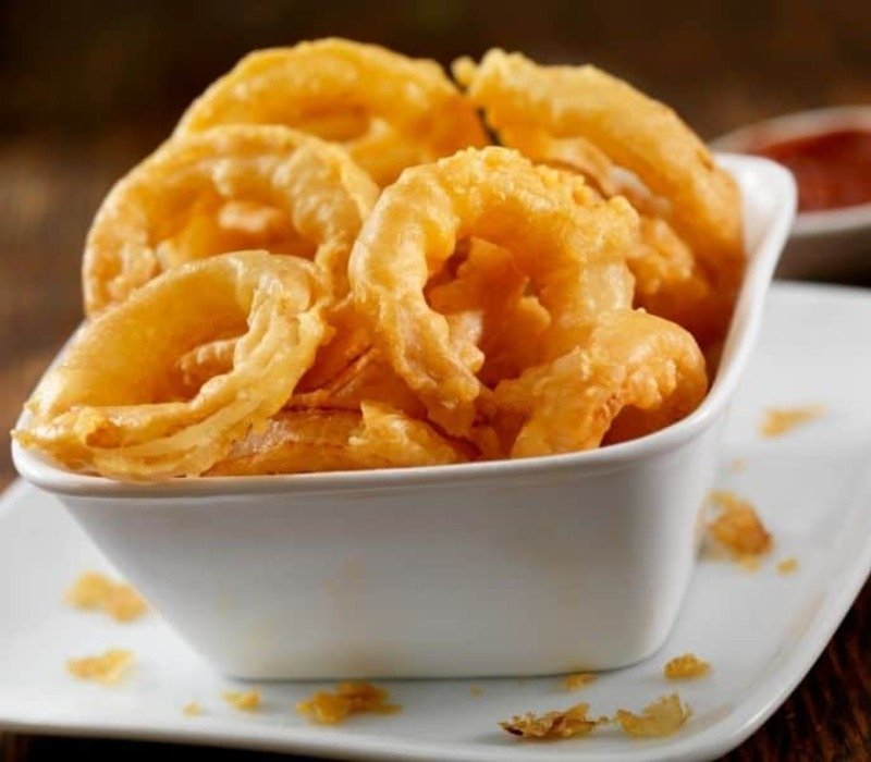 Firm Onion Rings - Healthy Air Fryer Recipes