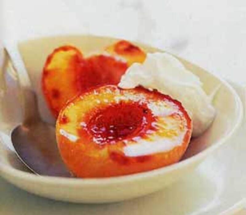 Broiled Peaches - Healthy Desserts