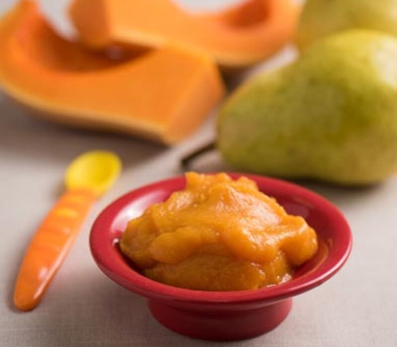 Butternut Squash and Pear Purée