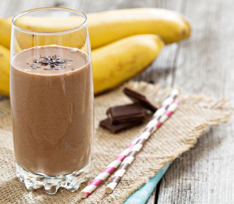 You Would Love This Coffee Banana Smoothie