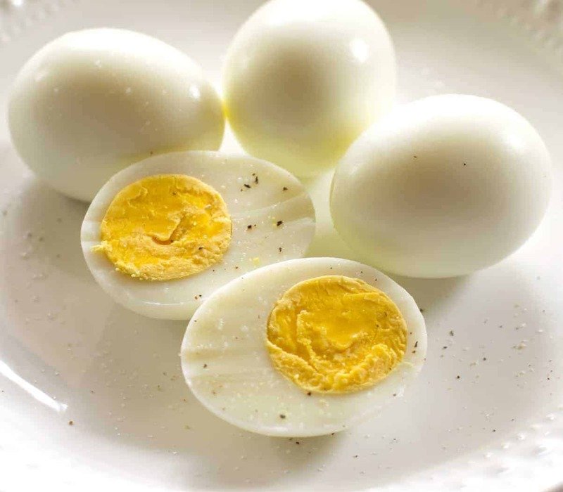 Hard-Bubbled Eggs - Healthy Meal Prep