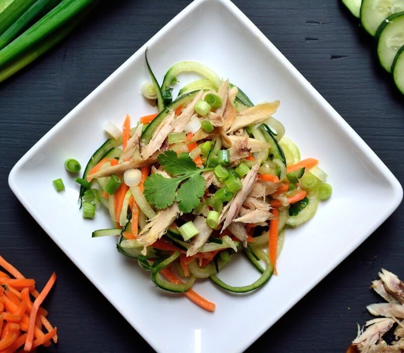 Thai Chicken and Cucumber Salad