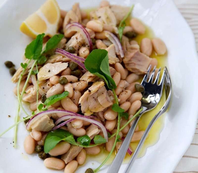 White Bean Fish Salad