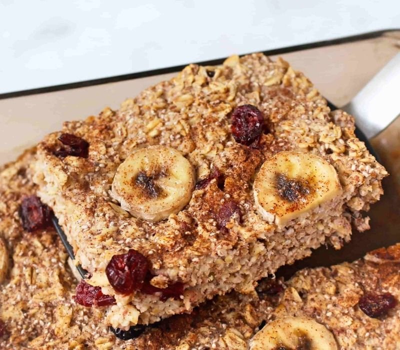 Best Solid Baked Oats no Banana