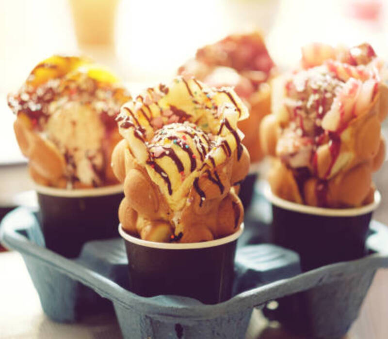 The Best Bubble Waffle Cone The-Best-Bubble-Waffle-Cone