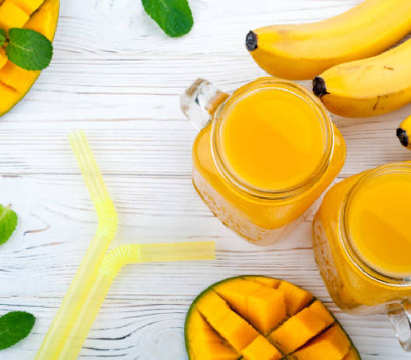 The Best Mango Banana Smoothie The-Best-Mango-Banana-Smoothie