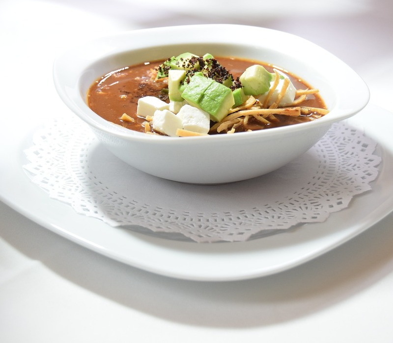 White-Chicken-Tortilla-Soup White chicken Tortilla Soup Would be Ideal For Supper