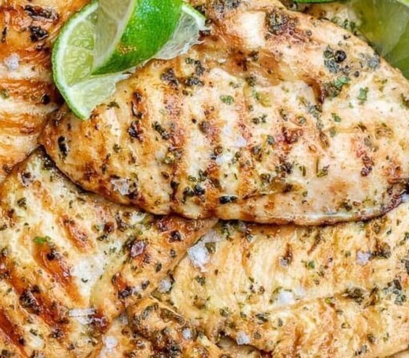 Barbecued Cilantro Lime Healthy Chicken Recipes