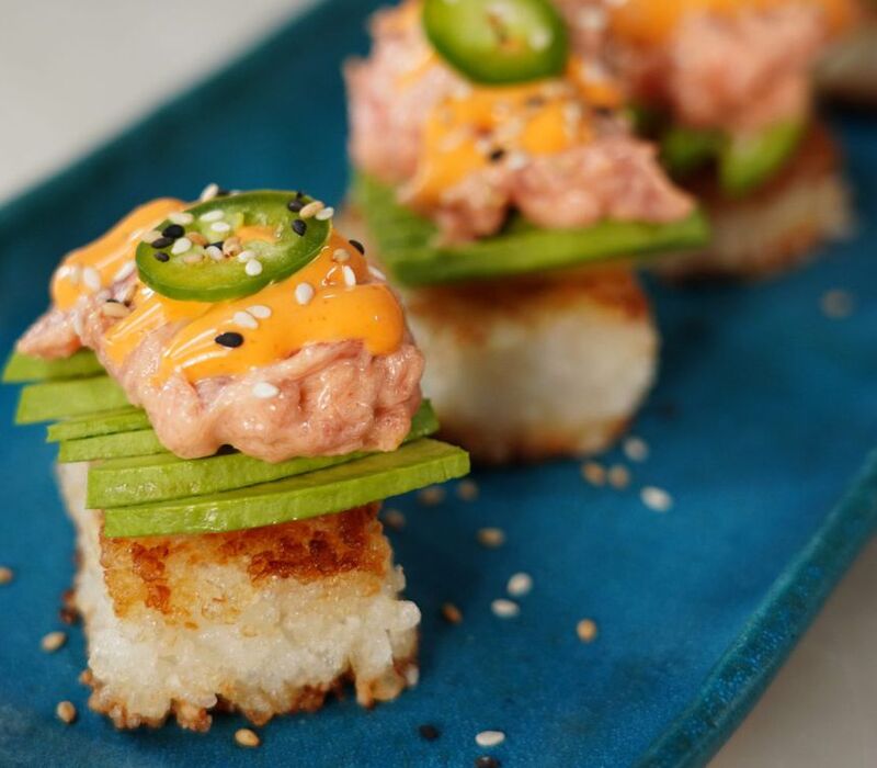 Homemade Easy Crispy Rice Spicy Tuna Recipe For You