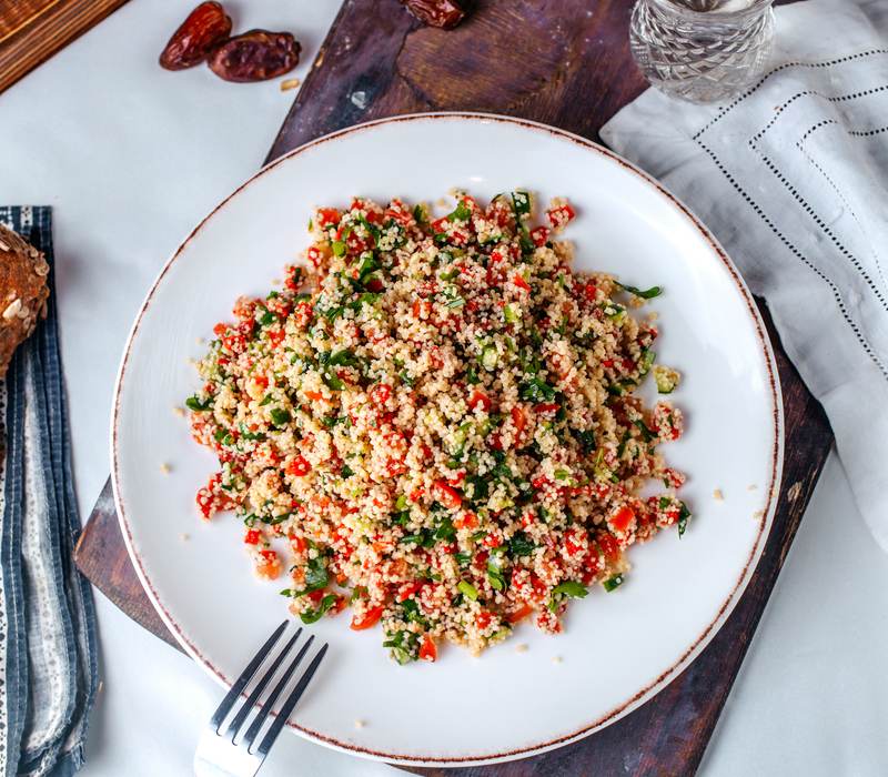 greek-couscous-salad Greek Couscous Salad- You Would Love