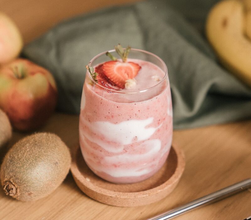 McDonald’s Strawberry Banana Smoothie McDonald's Strawberry Banana Smoothie- You should try