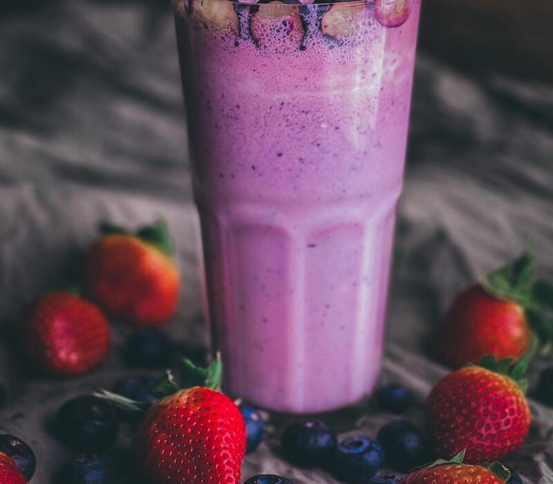 smoothie The best strawberry blueberry smoothie