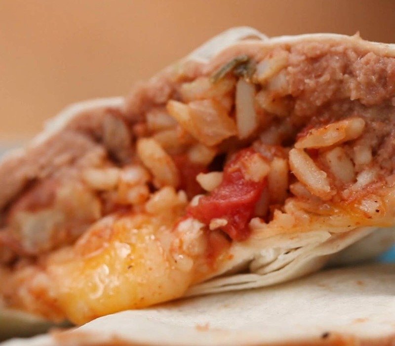 How to Make Taco Bell Cheesy Bean and Rice Burrito?