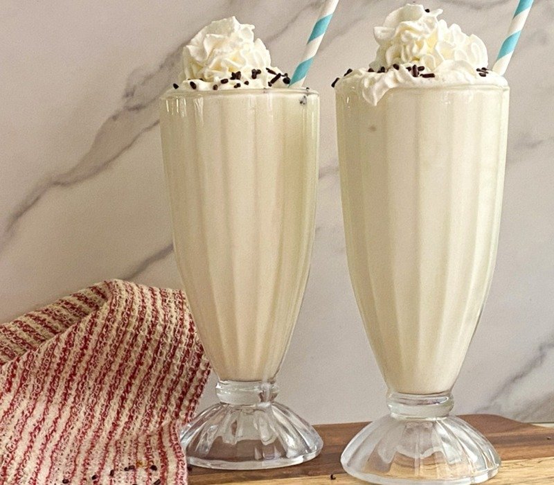 An essence of vanilla milkshake that will enlighten your day.