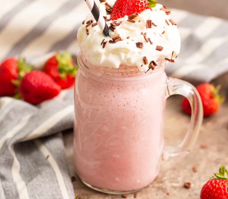 Chick-Fil-a-Strawberry-Milkshake How to Make Chick Fil a Strawberry Milkshake?