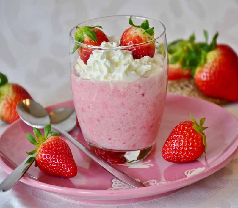 Korean strawberry milk Korean strawberry milk