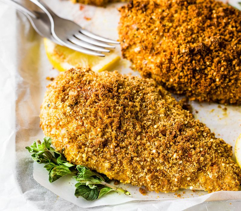 Panko-Breaded-Chicken Make Easy Panko Breaded Chicken Recipe