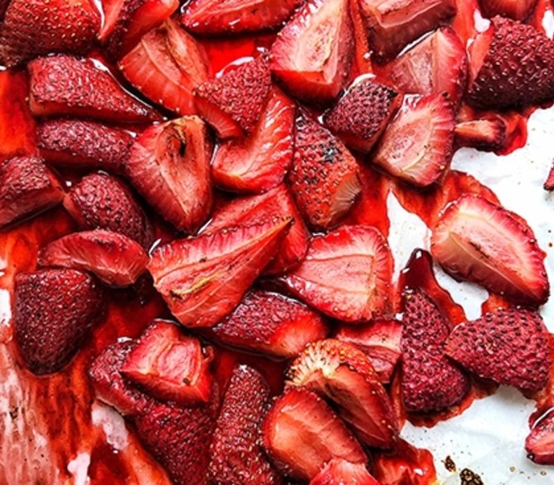 Roasted-Strawberries Roasted Strawberries Recipe For Beginners to Make