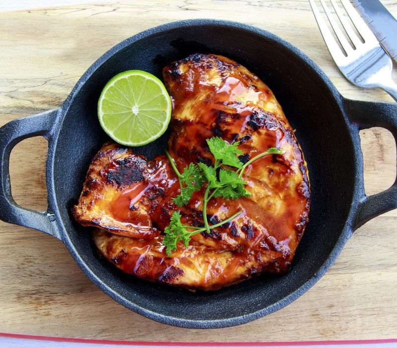 honey-garlic chicken healthy food addiction - honey garlic chicken