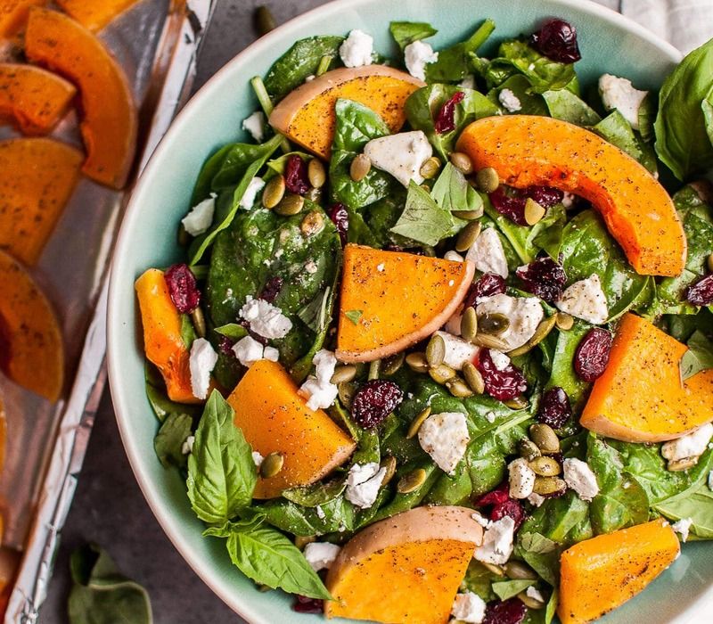 salad-with-butternut-squash Take Amazing Salad With Butternut Squash to Stay Fit & Healthy
