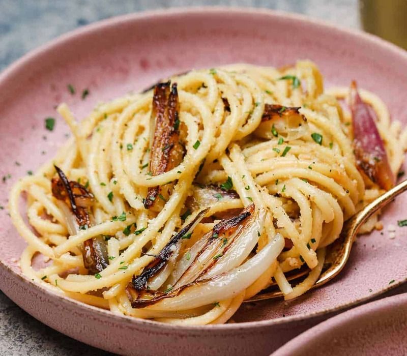 spicy-shallot Easy Homemade Spicy Shallot Pasta Recipe For You