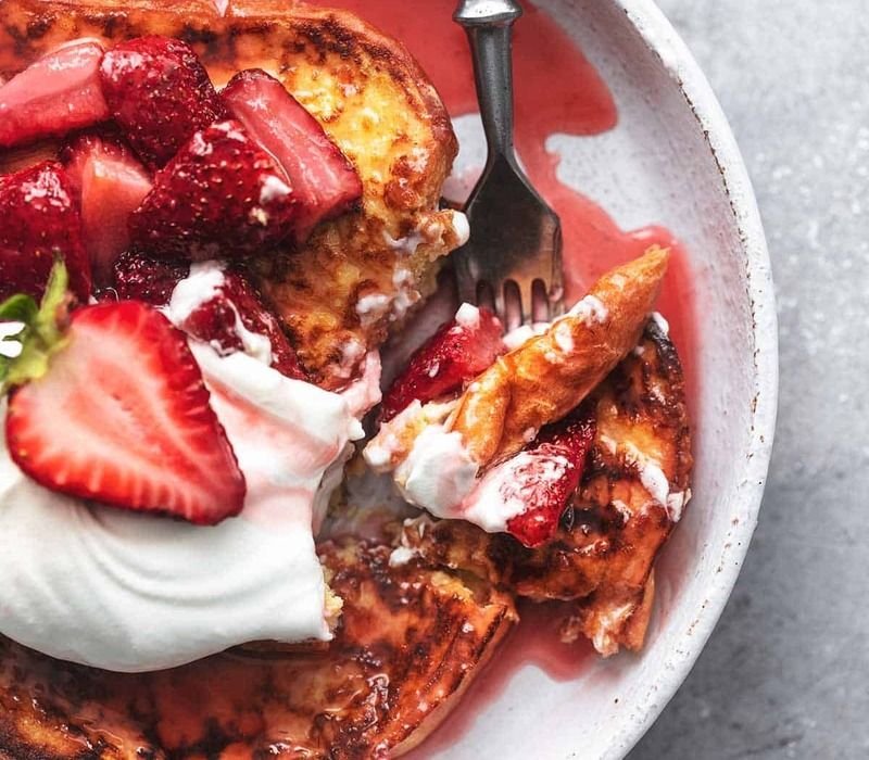 How to Make Strawberry French Toast?