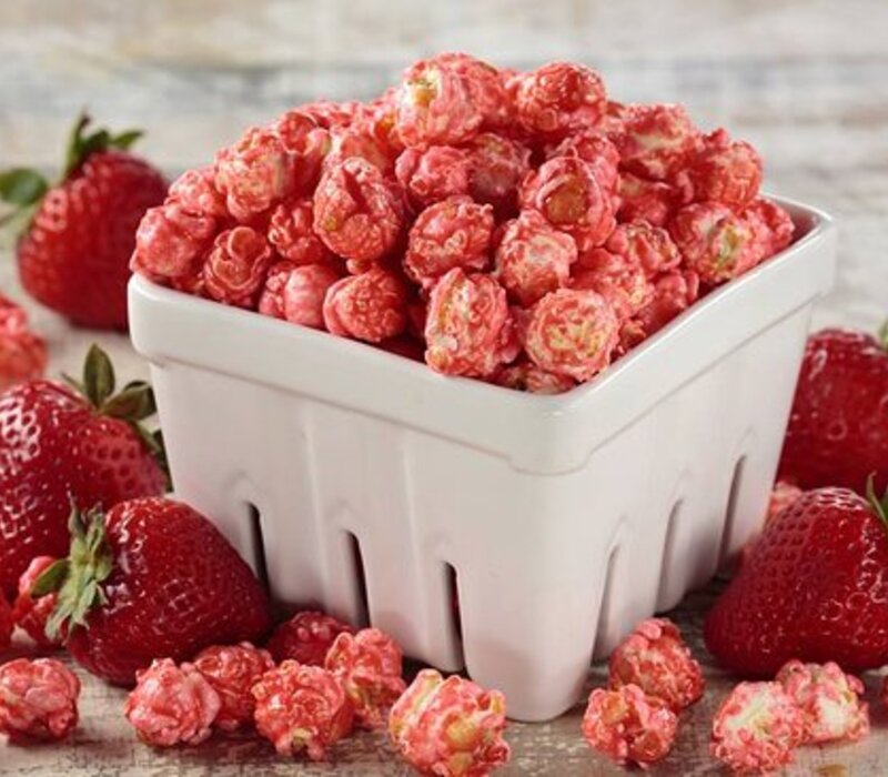 strawberry-popcorn Strawberry Popcorn Recipe - How to Make it?