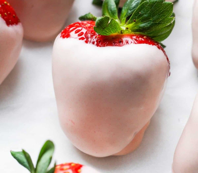 White Chocolate Strawberries Recipe to Full Joy