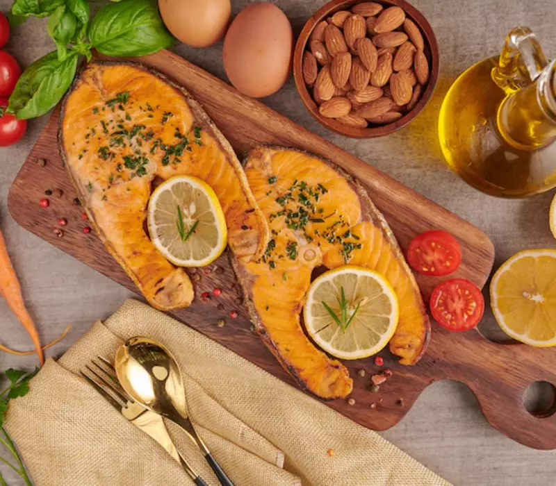 Almond-Crusted-Salmon Almond Crusted Salmon - Delicious And Healthy Recipe