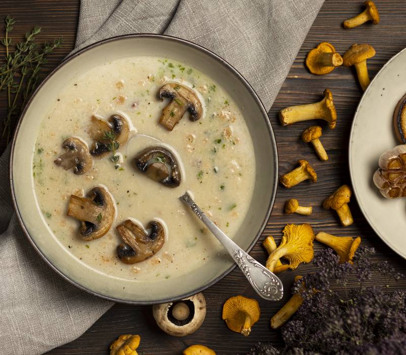 Beef-Barley-Mushroom-Soup Comfort Food At Its Finest: Barley Soup With Chicken
