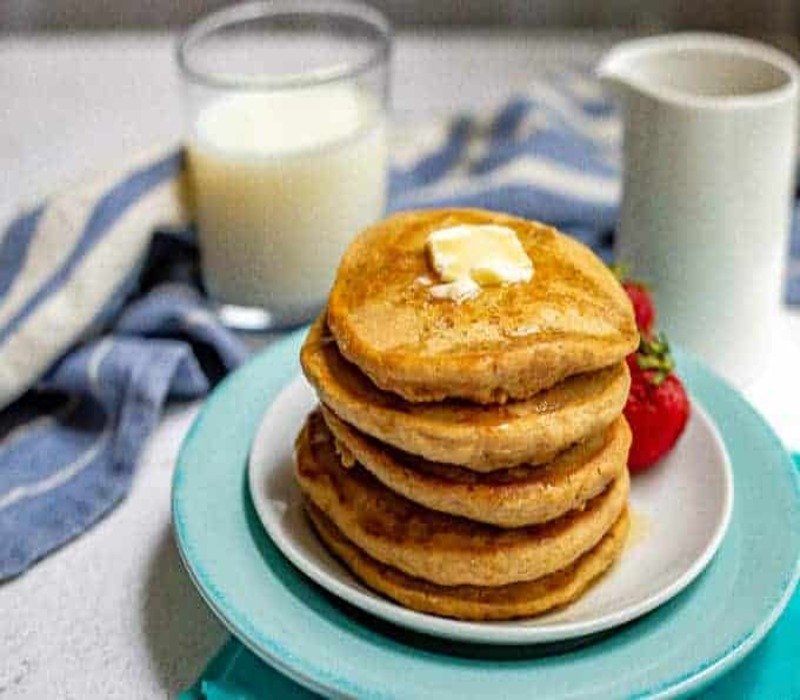 almond milk pancakes