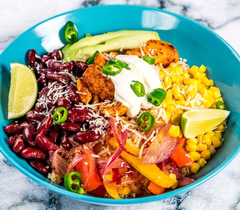 Fuel Your Day With an Amazing Delicious Chicken Quinoa Bowl