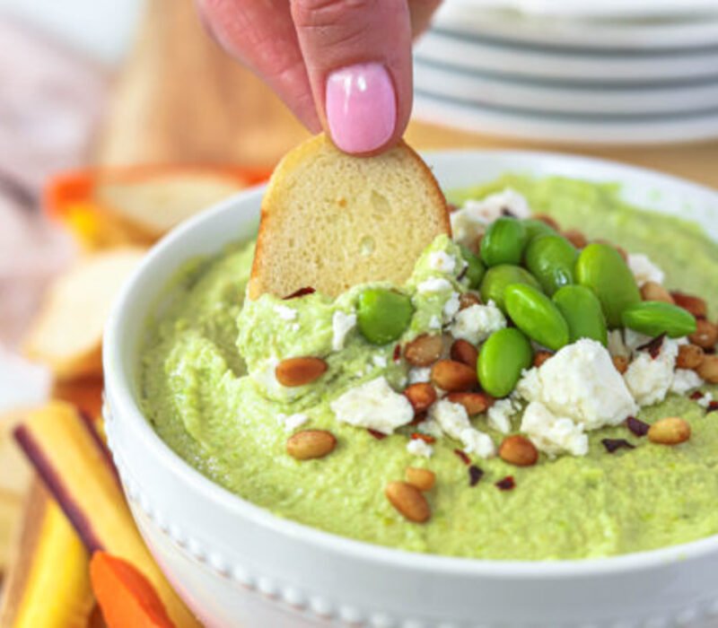 Green and Delicious: Try Our Easy Edamame Hummus Recipe