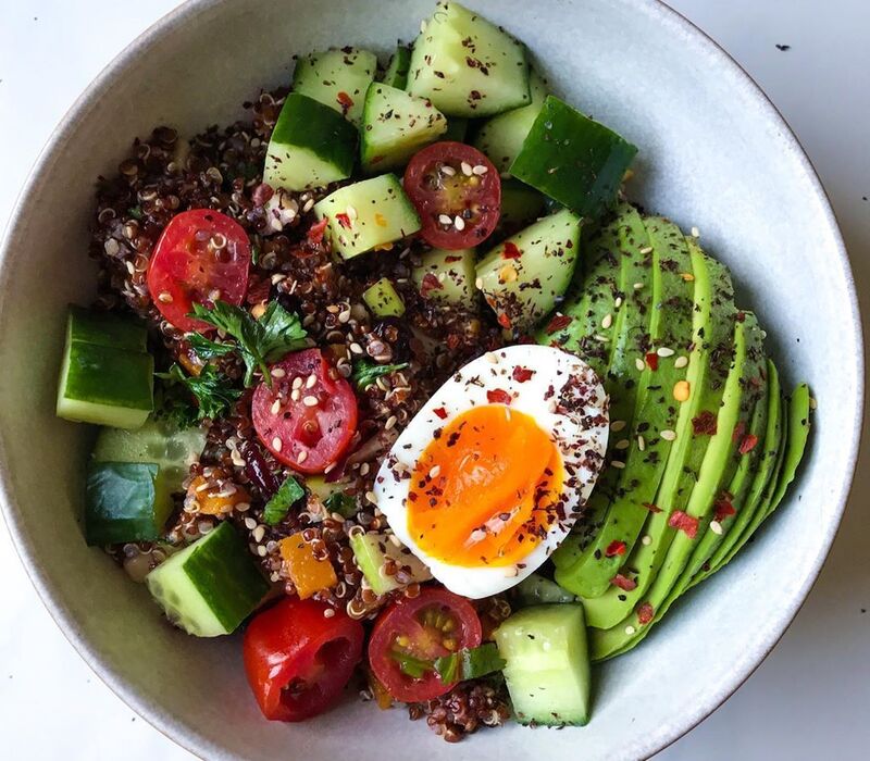 quinoa-with-avocado-salad Refreshing Amazing Quinoa With Avocado Salad Recipe