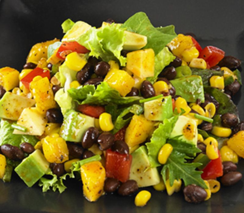 salad-black-beans-corn-avocado Healthy and Flavorful Salad Black Beans Corn Avocado Recipe