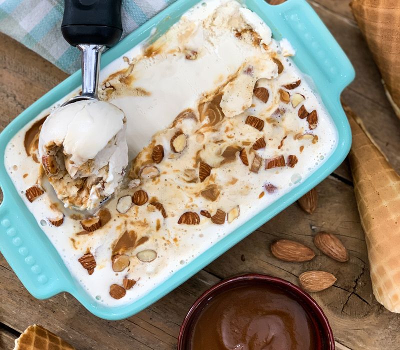 toasted-almond-ice-cream Toasted Almond Ice Cream - A Deliciously Nutty Treat