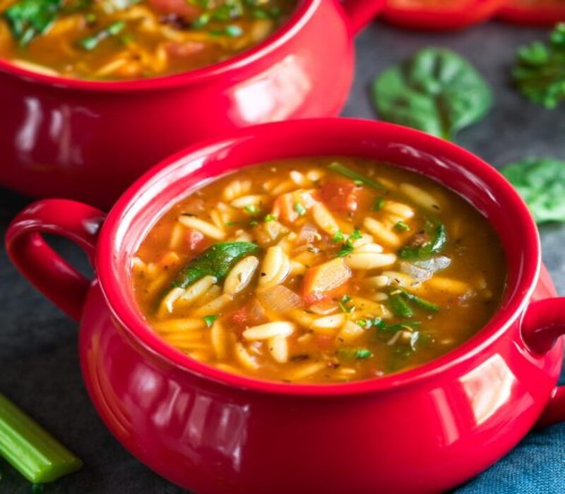vegetable orzo soup-03 vegetable orzo soup
